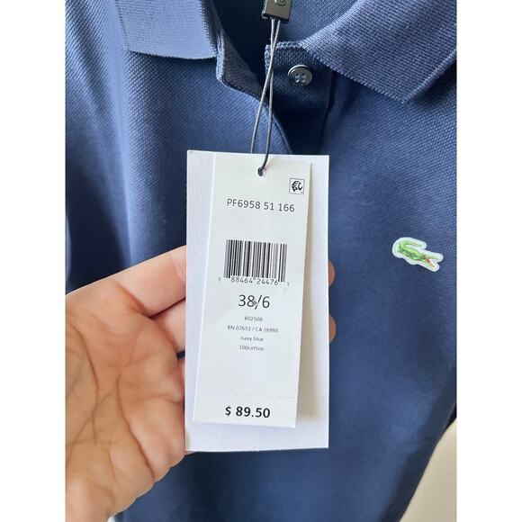 Lacoste Polo kids size 38/6 NWT - Picture 3 of 5